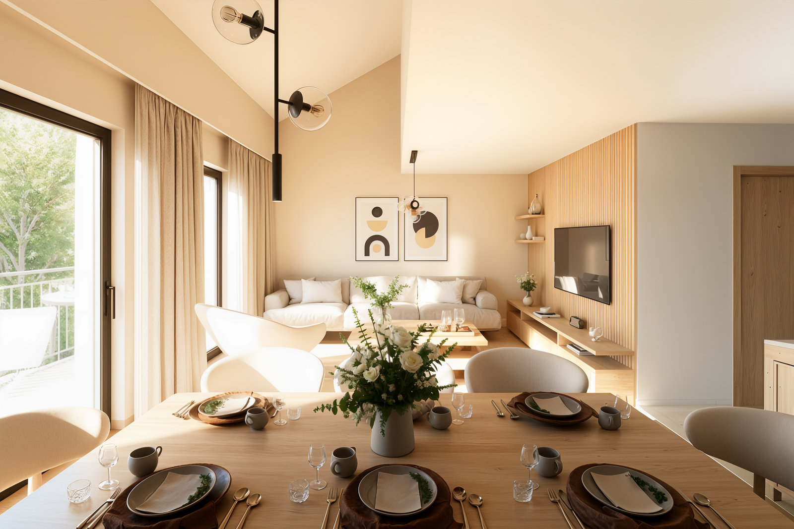 Jadalnia i strefa dzienna